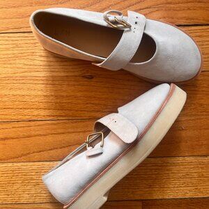 LAUREN MANOOGIAN  Suede Mary Janes